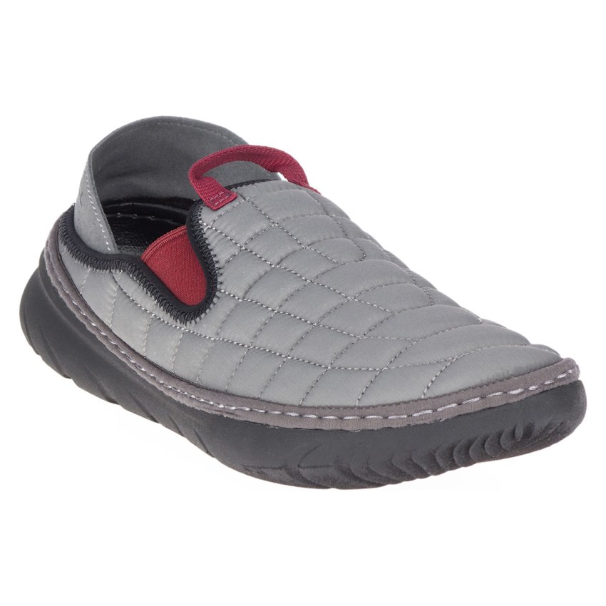 Chaussure Casual Merrell Hut Moc Grise Homme | V.J.YWVC